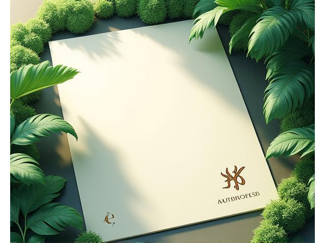 契約書にサインする様子と緑豊かな植物を融合させたイメージ
